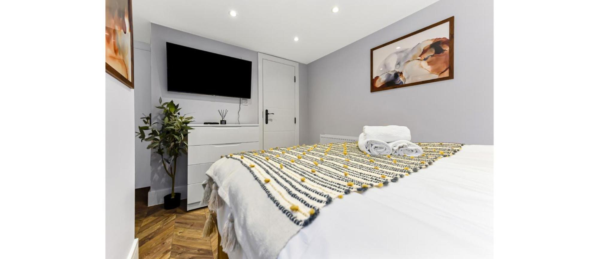 Newly Renovated 1bd Flat Perfect For Travellers